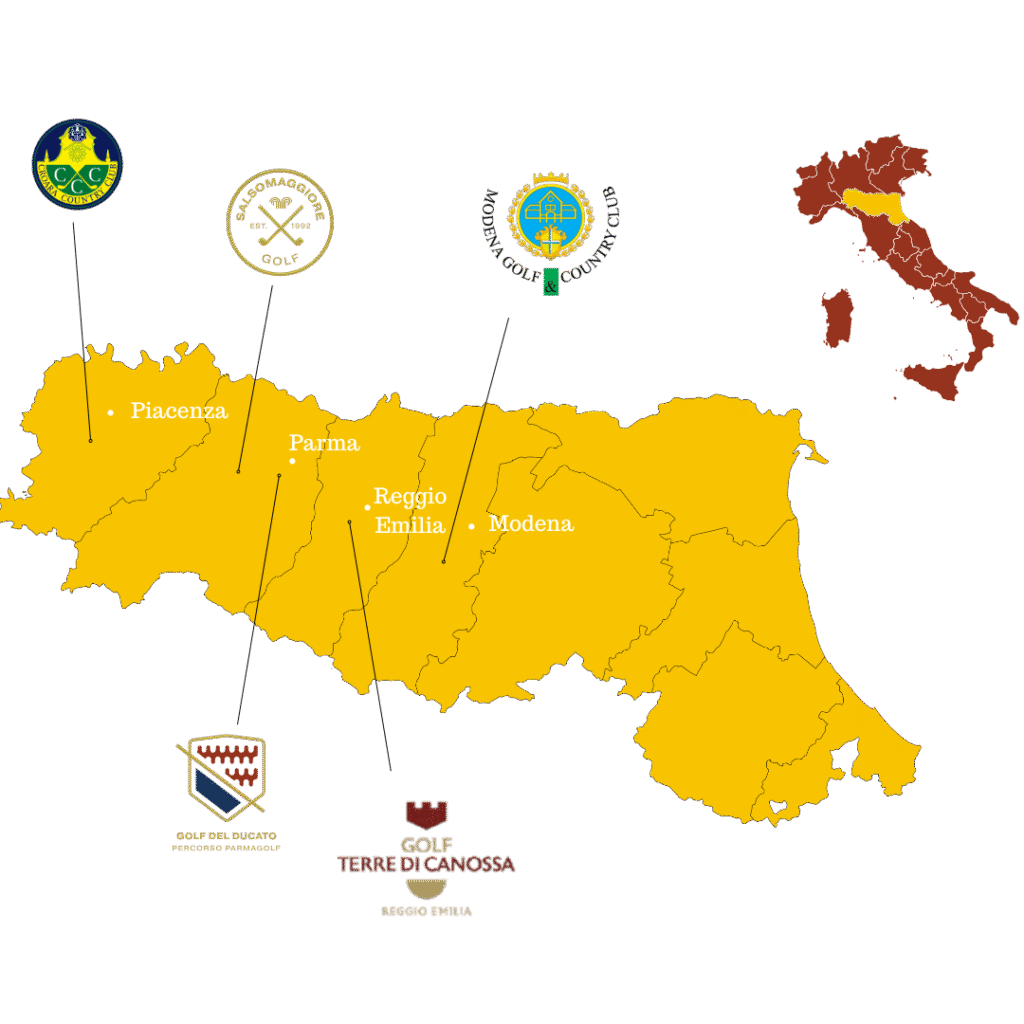 MAPPA EMILIA CON ITALIA